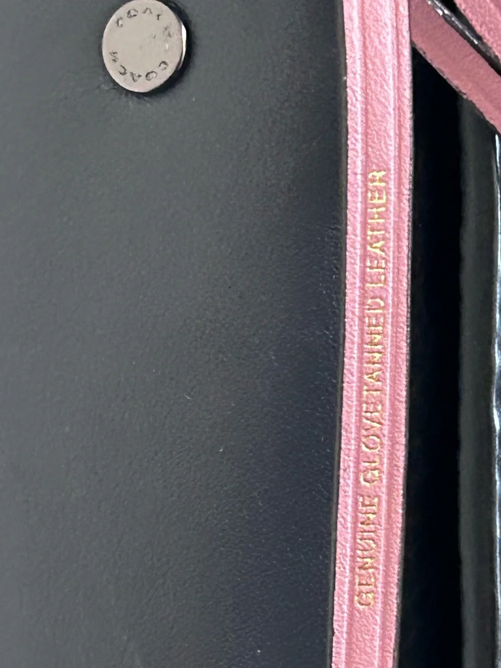 COACH Glovetanned Leather Puffy Heart Bag Charm in Peony